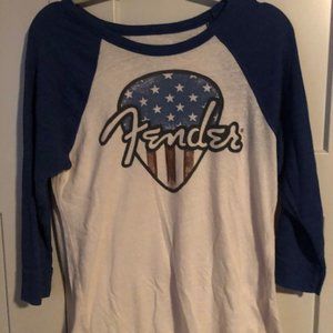 Lucky Brand Fender graphic tee